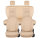 Seat covers for Hyundai Santa Fe from 2006 in beige model New York