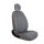 Seat covers for Hyundai Tucson from 2006 in dark grey model New York