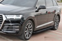Running Boards suitable for Audi Q7 from 2015 Hitit black...