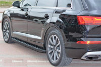 Running Boards suitable for Audi Q7 from 2015 Hitit black...