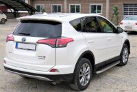 Running Boards suitable for Toyota RAV4 2016-2018 Hitit chrome with T&Uuml;V
