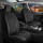 Seat covers for Land und Range Rover Evoque from 2011 in black white model New York