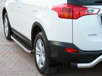 Trittbretter passend f&uuml;r Toyota RAV4 2013-2015 Hitit Chrom mit T&Uuml;V
