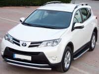 Trittbretter passend f&uuml;r Toyota RAV4 2013-2015 Hitit Chrom mit T&Uuml;V