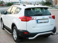 Trittbretter passend f&uuml;r Toyota RAV4 2013-2015 Hitit Chrom mit T&Uuml;V