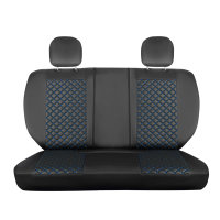 Seat covers for Lexus IS from 1999 in black blue model New York