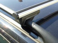 Roof racks Citroen Berlingo 2 from year of construction 2008 made of aluminum in chrome 130cm