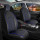 Seat covers for Mazda 3 from 2003 in black blue model New York
