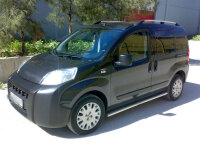 Roof Rails suitable for Citroen Nemo from 2007 - 2015 aluminum high gloss polished