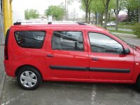 Roof Rails suitable for Dacia Logan MCV from 2006 - 2013 aluminum high gloss polished