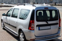 Roof Rails suitable for Dacia Logan MCV from 2006 - 2013 aluminum black