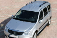 Roof Rails suitable for Dacia Logan MCV from 2006 - 2013 aluminum black