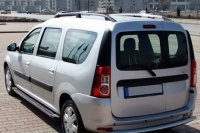 Dachreling passend f&uuml;r Dacia Logan MCV Bj. 2006-2013 Aluminium Schwarz