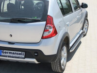 Trittbretter passend f&uuml;r Dacia Sandero Stepway 2009-2021 Hitit Chrom mit T&Uuml;V