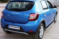 Trittbretter passend f&uuml;r Dacia Sandero Stepway 2009-2021 Hitit Chrom mit T&Uuml;V