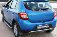 Trittbretter passend f&uuml;r Dacia Sandero Stepway 2009-2021 Hitit Chrom mit T&Uuml;V