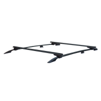 Roof racks Fiat Doblo from year of construction 2010 made of aluminum in black 130cm