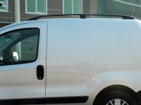 Roof Rails suitable for Fiat Qubo from 2008 - 2016 aluminum black