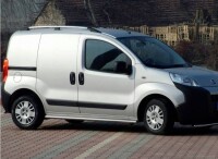 Dachreling passend f&uuml;r Fiat Fiorino Bj. 2008-2016 Alu Hochglanz