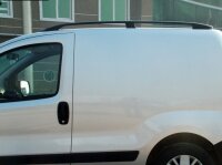 Roof Rails suitable for Fiat Fiorino from 2008 - 2016 aluminum black