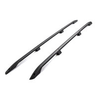 Roof Rails suitable for Fiat Talento L2 from 2016 aluminum black