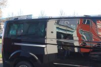 Dachreling passend f&uuml;r Ford Custom Transit Tourneo L1  Bj. 2012 - 2023 Alu Hochglanz