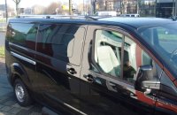 Dachreling passend f&uuml;r Ford Custom Transit Tourneo L1  Bj. 2012 - 2023 Aluminium Hochglanzpoliert