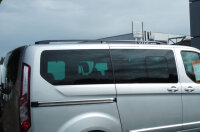 Dachreling passend f&uuml;r Ford Custom Transit Tourneo L2  Bj. 2012- 2023 Alu Schwarz