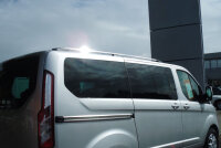 Roof Rails suitable for Ford Custom Transit Tourneo L2 from 2012 - 2023 aluminum high gloss polished