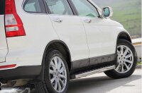 Running Boards suitable for Honda CR-V 2006-2012 Hitit chrome with T&Uuml;V