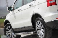 Running Boards suitable for Honda CR-V 2006-2012 Hitit chrome with T&Uuml;V