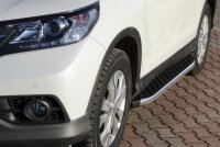Trittbretter passend f&uuml;r Honda CR-V 2012-2018 Hitit Chrom mit T&Uuml;V