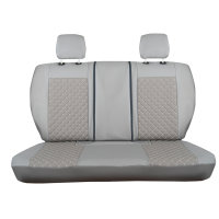 Seat covers for Skoda Roomster from 2006-2015 in grey model New York