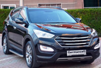 Running Boards suitable for Hyundai Santa Fe 2012-2018 Hitit chrome with T&Uuml;V