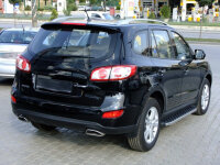 Running Boards suitable for Hyundai Santa Fe 2006-2012 Hitit chrome with T&Uuml;V