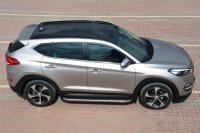 Running Boards suitable for Hyundai Tucson 2015-2018 Hitit chrome with T&Uuml;V