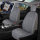Seat covers for Ssangyong Rexton from 2001 in dark grey model New York
