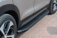 Running Boards suitable for Hyundai Tucson 2015-2018 Ares black with T&Uuml;V