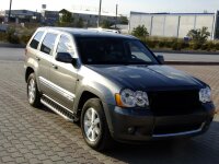 Running Boards suitable for Jeep Grand Cherokee Type WH 2005-2010 Hitit chrome T&Uuml;V