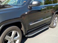 Trittbretter passend f&uuml;r Jeep Grand Cherokee Typ WK ab 2010 Hitit Chrom mit ABE