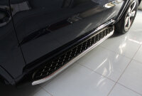 Trittbretter passend f&uuml;r Jeep Grand Cherokee Typ WK ab 2010 Hitit Chrom mit ABE