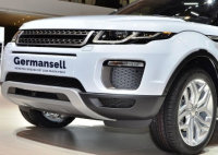Running Boards suitable for Range Rover Evoque 2011-2014 Ares chrome with T&Uuml;V