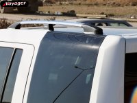 Roof Rails suitable for Land Rover Discovery 4 from 2009 - 2017 aluminum high gloss polished