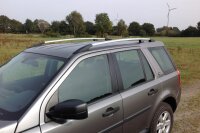 Roof Rails suitable for Freelander 2 from 2007 - 2015 aluminum high gloss polished