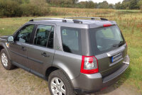 Roof Rails suitable for Freelander 2 from 2007 - 2015 aluminum high gloss polished