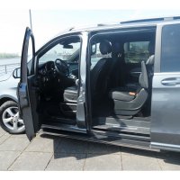 Running Boards suitable for Mercedes Vito and Viano long 2004-2014 Truva with T&Uuml;V