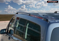 Roof Rails suitable for Mercedes Vito Viano Extralang from 2004 - 2014 aluminium black