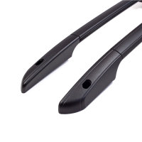 Roof Rails suitable for Mercedes Vito Viano Extralang from 2004 - 2014 aluminium black