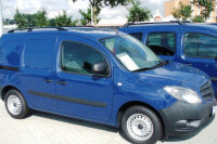 Dachreling passend f&uuml;r Mercedes Citan Extra Lang Bj. 2012-2021 Alu Schwarz