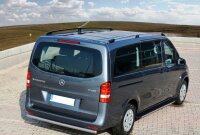 Dachreling passend f&uuml;r Mercedes V-Klasse Kompakt ab Bj. 2014 Alu Hochglanz